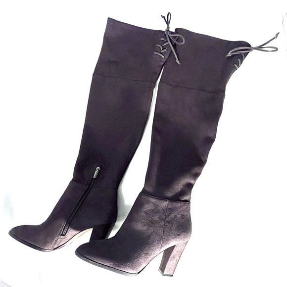 NWOB Size 8.5 Vince Camuto Tapley Brown Suede Over the Knee Thigh High Boots - Picture 2 of 14